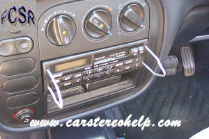 How to remove and install Seat Alhambra car stereo