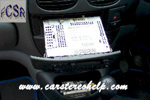 Car Stereo Removal and Installation For Renault Megane Scenic, Car Audio Installation, Car Stereo Front Removeing Guide